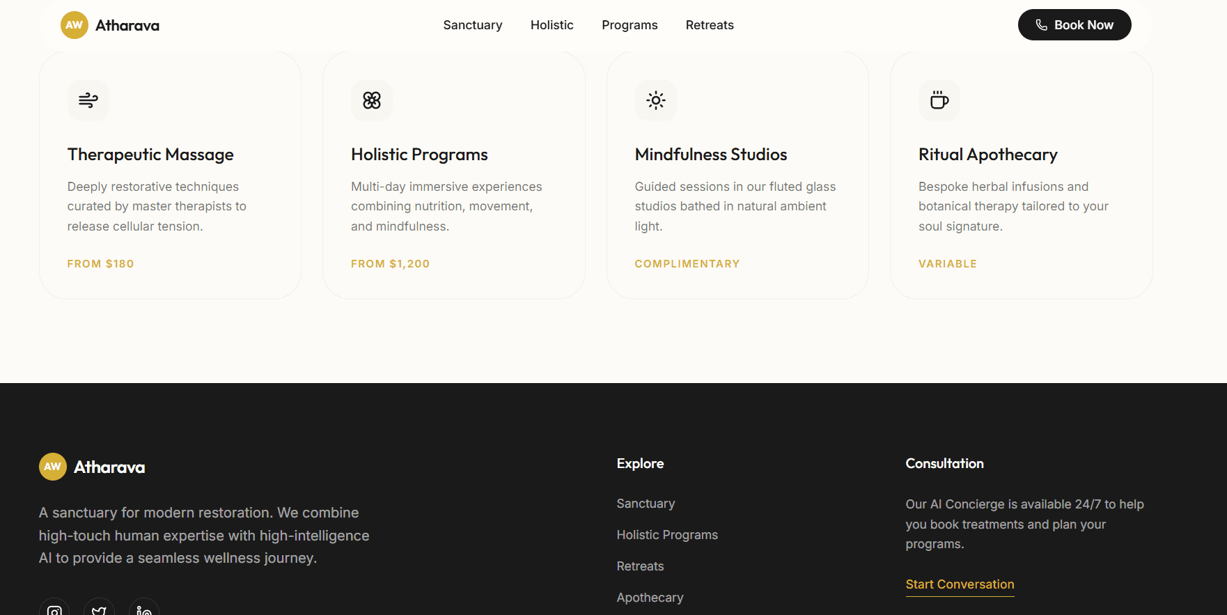 Atharva Wellness — detail 2